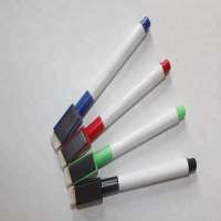 whiteboard marker with magnet, with brush